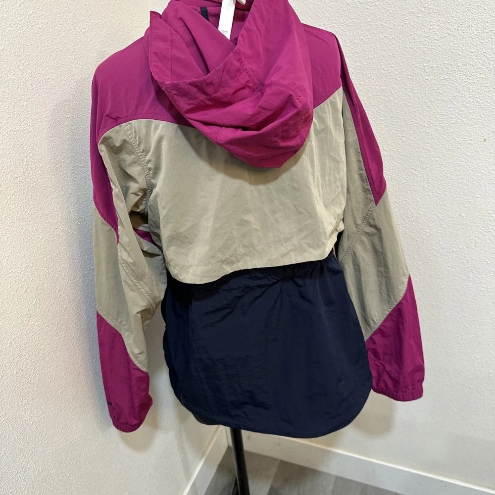 Lululemon Women's Evergreen Anorak Jacket Quarter Zip Drawstring Size 6